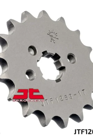 Garantie Inbegrepen JT SPROCKETS - FRONT STEEL 17T, 428 - Sprockets - Compatibel met Yamaha
